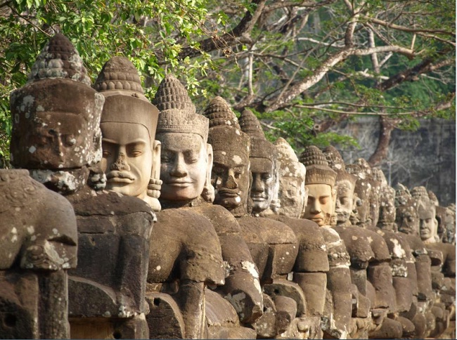 Belle photo à Angkor Wat au Cambodge