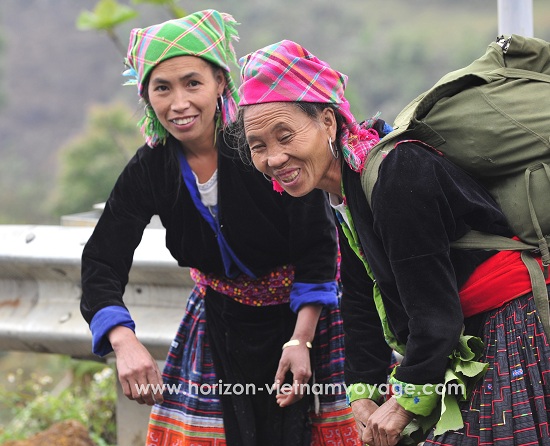 Ethnie de Hmongs à Lao Cai