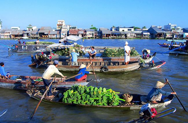 Le marché flottant original de Cai Rang