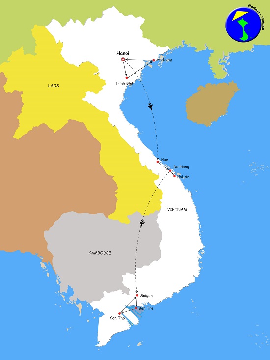 vietnam voyage en 12 jours