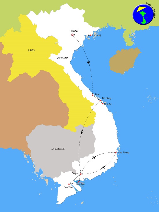 voyage en vietnam du nord au sud en 14 jours