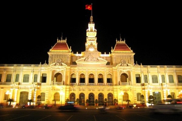 La mairie de Saigon à Ho Chi Minh ville