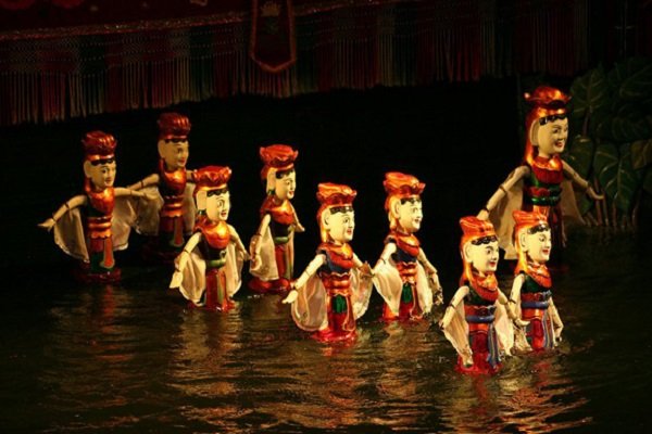 marionnette sur eau - voyage au vietnam
