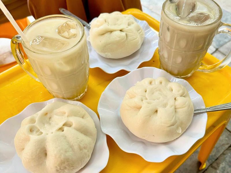 Banh bao est un plat simple qui aide à calmer rapidement la faim