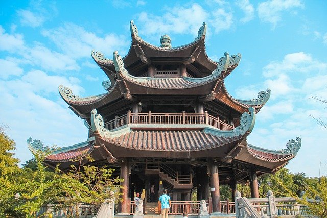 Temple à Ninh Binh