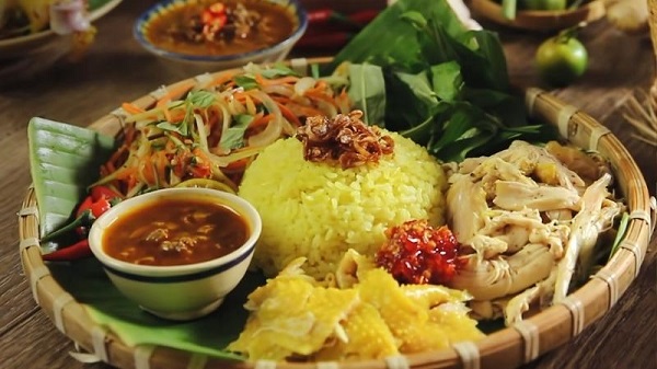 Riz au poulet Hoian Vietnam