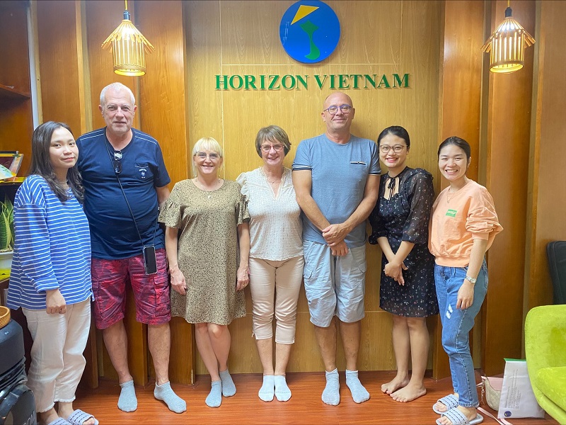 Souvenir des clients à horizon vietnam travel