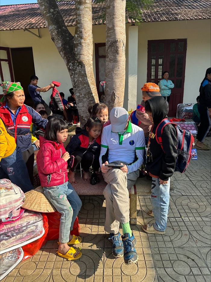 moments avec les enfants ethies à Thanh Hóa