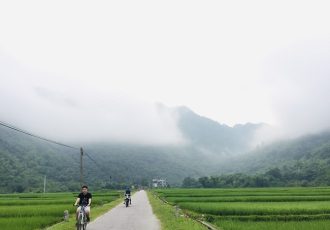 Village de Van à Mai Chau Vietnam