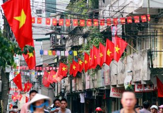 drapeau vietnam fete nationale