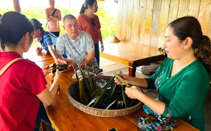 Vous pouvez faire de divers gâteaux traditionnels du Sud du Vietnam