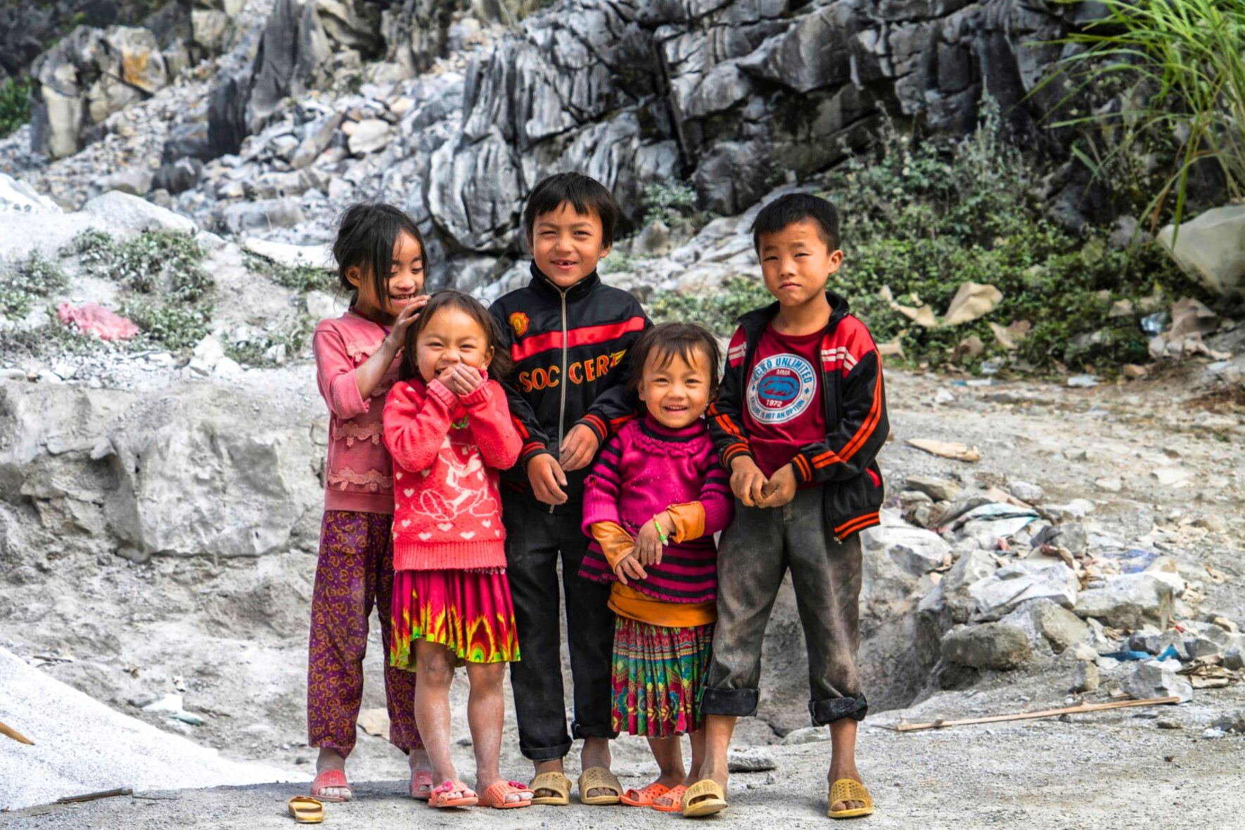 Les enfants de la province de Ha Giang - L'une des destinations incontournables du Vietnam selon The Times